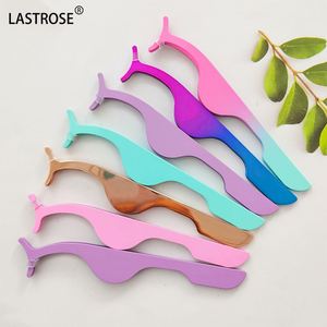 Pince à épiler volume en acier inoxydable pour extensions de cils, marque privée - Product Image 1