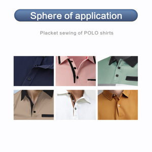 <span class=keywords><strong>Macchina</strong></span> da Cucire Automatica per Placchette, <span class=keywords><strong>Macchina</strong></span> per Cucire e Tagliare Tutto in Uno per Camicie POLO - Product Image 6