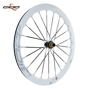 Juego de ruedas de <span class=keywords><strong>bicicleta</strong></span> GIOO de <span class=keywords><strong>26</strong></span> pulgadas 700C Cruiser con llantas onduladas de fibra de grava de carbono, freno de disco, pieza de <span class=keywords><strong>bicicleta</strong></span> de carretera, rueda de eje pasante de ciclismo - Product Image 5