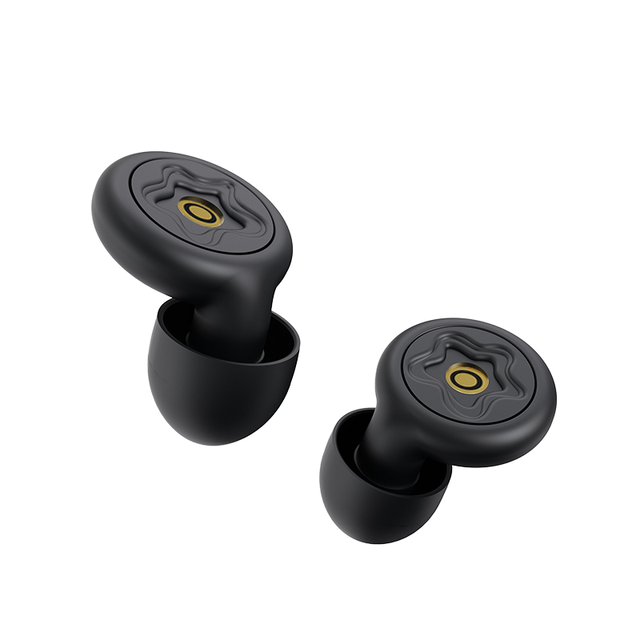 High Fidelity Reusable Foldable Silicone Ear Plugs Comfortable Noise Cancelling Hearing Protection Replaceable Tips Work Study