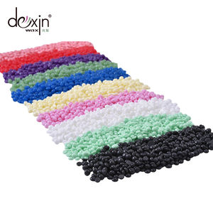 Perles de <span class=keywords><strong>cire</strong></span> dure parfumée à l'azulène de 100g, utilisées pour l'épilation douce sur les corps de bikini et le corps entier, services d'épilation près de chez moi - Product Image 4