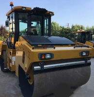 Compacteur routier à double tambour vibrant Chine XD143, 15 tonnes, haute efficacité, nouvelle puissance 111 kW, pour la construction et le compactage du sol