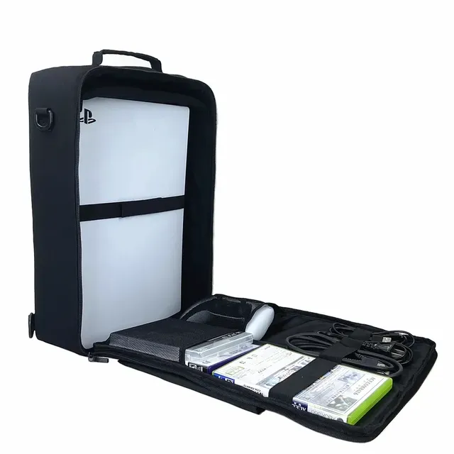 Portable for Playstation 5 Travel Carrying Case with Protective Storage Bag New Handbag Shoulder Backpack for XBOX X/S Console