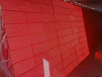 Modul LED DIP 320*160mm IP65 Warna Merah untuk Luar Ruangan P10 Satu Warna dengan SDK untuk Panel Layar LED Pesan Bergerak Toko Ritel