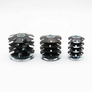 Connecteurs de tube métallique Starnut pour meubles sur mesure, écrous pour tube carré <span class=keywords><strong>et</strong></span> rond, pieds de chaise, tubes à ressort, inserts de vis filetées - Product Image 6