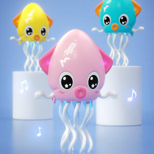 Nuovo Design: Giocattolo Polpo Danzante in Plastica, Ricaricabile, Elettrico, che Cammina e si Sposta, Giocattolo Sensoriale a Forma di Calamaro/Seppia per Bambini - Product Image 4