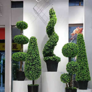 Rama de pino ciprés para interiores y exteriores, planta <span class=keywords><strong>en</strong></span> <span class=keywords><strong>maceta</strong></span> <span class=keywords><strong>grande</strong></span>, decoración <span class=keywords><strong>grande</strong></span>, árbol de cedro de pino ciprés Artificial, árbol de bonsái Artificial - Product Image 5