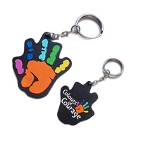 Porte-clés en PVC personnalisé avec logo, porte-clés en caoutchouc souple, porte-clés en plastique, cadeau promotionnel en vrac pour les événements professionnels