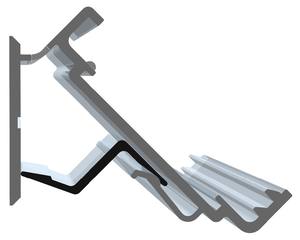 <strong>Angle</strong> <strong>Block</strong> with 25&amp;45 Degree <strong>Adjust</strong> <strong>Angle</strong> with the Rail on the Shelves - Product Image 1