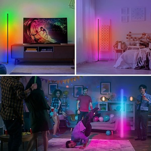 Drop Shipping Modern Makeup Display Home Living Room Stage Lridescent Lamp Night <strong>Light</strong> Floor Table <strong>Rainbow</strong> Standing <strong>Lights</strong> - Product Image 6
