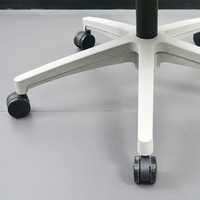 Chaise de bureau ergonomique pliable à dossier haut en maille avec support lombaire pour la maison, le bureau, la chambre et la salle de conférence