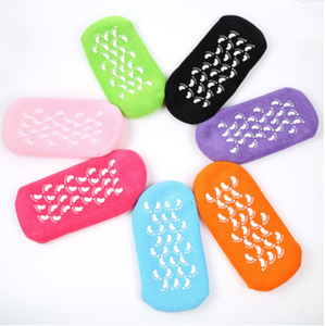 Chaussettes en silicone pour spa personnel du talon, hydratation, refroidissement et hydratation, gel de silicone, commande minimum de 100 pièces - Product Image 4