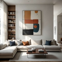 Solution de meubles sur mesure de luxe de style nordique minimaliste pour toute la maison, armoire intégrée sur mesure, meuble de rangement TV pour projets résidentiels