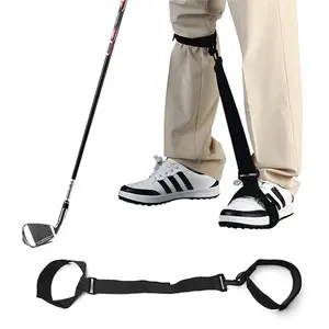 Versand bereit Golf Leg Correction Support Belt Swing Trainer Benutzer definiertes Logo Leg Posture Corrector