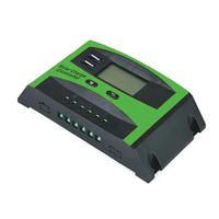 10a 20a 30a 40a 50a 60a 12V 24V 48V générateur de système solaire accumulateur batterie contrôleur de charge de batterie régulateur USB 5V