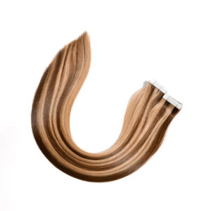 Dailmei - Campione Gratuito, Ingrosso, Prezzo per Trapianto, Estensione di Capelli con Nastro Adesivo Invisibile in Tessuto Grezzo ESE - Product Image 3