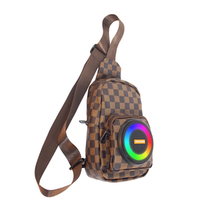 Borsa Tattica a Tracolla Marsupio Borsa a Tracolla Multifunzione Borse <span class=keywords><strong>da</strong></span> <span class=keywords><strong>Donna</strong></span> con Altoparlante per Campeggio e Viaggi - Product Image 1