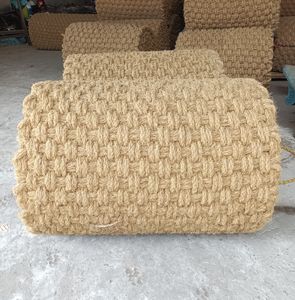 Rollo de esterilla de fibra de coco marrón ecológico de 10m, 65kg, ideal para pavimentación y revestimiento de pasarelas - Product Image 1