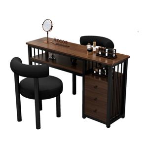 2025 Sober Hot Sales Nail Salon Furniture Nail Tables Nail Art <b>Beauty</b> Salon Supplies <b>Desk</b> - Product Image 4