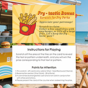 บัตรขูดรางวัลพิมพ์ดิจิทัล ขายส่ง กระดาษขูดลายดึงโชคดี ตัวอย่างดีไซน์ รับรางวัลสำหรับยุโรป - Product Image 5