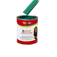 Peinture automobile acrylique verte argentée M211K, séchage rapide, couche de finition adaptée aux applications professionnelles de réparation de carrosserie et de peinture au pistolet