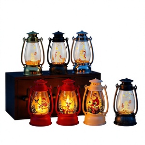 <span class=keywords><strong>Lampe</strong></span> LED Rétro Poney, <span class=keywords><strong>Lampe</strong></span> <span class=keywords><strong>à</strong></span> <span class=keywords><strong>Huile</strong></span> Électronique, Veilleuse Bougie, Mini Lanterne <span class=keywords><strong>à</strong></span> Vent en Plastique pour Noël, la Saint-Valentin et le Festival du Printemps - Product Image 1