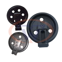 Roue d'entraînement avant pour mini-pelles EC25, EC35, EC30, EC55, EC100, EC60, EC130, EC140B, EC80, ECR88, et roue d'entraînement pour excavatrice EC55B