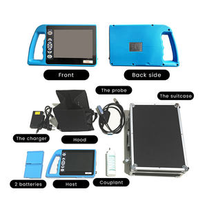 Doppler ultrason tarayıcı hayvan gebelik testi köpek inek at klinik için probları ile ultrason tarayıcı makinesi - Product Image 5