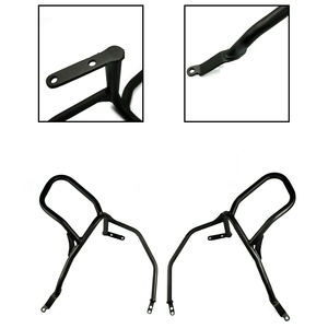 Personalizzabile - Protezione Motore Anteriore Nera/Barra Paraurti/Piastra Paramotore per <span class=keywords><strong>Kawasaki</strong></span> KLR650 Modelli dal 1987 al 2018 Grand Bar - Product Image 2