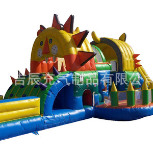 Castillo Inflable Gigante de 7x11m, Modelo de PVC para Parque de Diversiones Comercial Interior - Product Image 3