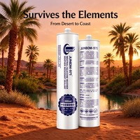 Scellant silicone pour toiture SANVO, durcissement neutre, 300 ml, résistant aux intempéries, résistant au vieillissement, résistant aux fissures, emballage pour la construction, haute adhérence