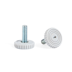 Nivelador de superficies rugosas 30 m8x24 de plástico gris - Product Image 1