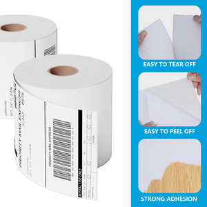 Rotolo Jumbo di Carta Termica Diretta Autoadesiva per Etichette di Spedizione, per Stampa di Etichette per Corrieri e Logistica, Vendita all'Ingrosso per Fabbriche - Product Image 4