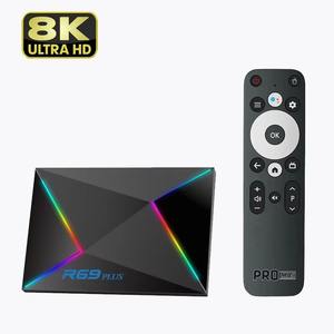 Decoder <span class=keywords><strong>TV</strong></span> Box Android 14 Smart R69 Plus Allwinner H728 con WiFi Dual Band Veloce e Processore Octa-Core, Nuovo Arrivo Lz per 8K - Product Image 1