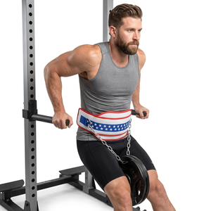 SAAR INDUSTRIES High Quality Heavy Duty Neoprene Breathable Back Support Waist Trimmer Sublimation Design Non-Slip Powerlifting - Product Image 1