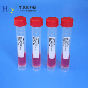 Tubo de Muestreo de Virus Hua Chenyang de 15 ml con Tapa Roja para Uso en Laboratorio - Product Image 1