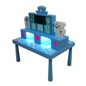 Mesa de Juego Educativa Multifuncional, Equipo de Juego Infantil Hecho a Mano, Mesa de Maquillaje de Juguete, Entretenimiento Deportivo - Product Image 1