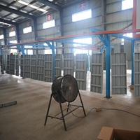 Système de coffrage en aluminium pour la construction, installation facile, capacité de charge de 60KN/m², 300 utilisations, pour des coffrages en béton efficaces
