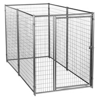 Prix d'usine vente en gros métal acier inoxydable 48 42 36 pouces Cage pour chien avec plateau fil épais chien Cage en fer pour animaux de compagnie au meilleur prix