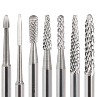 Aiguille manucure progrès peau morte poussoir tungstène un corps carbure foret à ongles