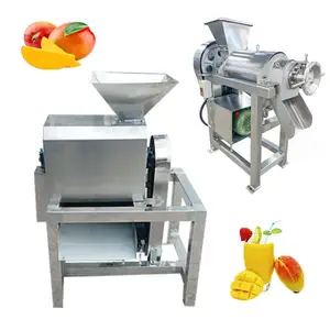 Automatic Passion Fruit Crusher Orange Seed Remove Juice Making Machine