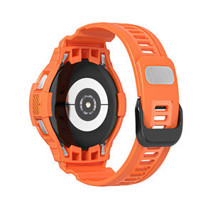 Coque de protection intégrée en TPU 20mm pour <span class=keywords><strong>Samsung</strong></span> <span class=keywords><strong>Galaxy</strong></span> <span class=keywords><strong>Watch</strong></span> 4 Classic 42mm 46 Bandes de sport respirantes de remplacement - Product Image 3