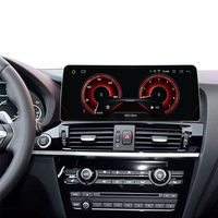 Radio de Coche con Pantalla Táctil Android de 12.8 Pulgadas, Reproductor Multimedia, Carplay, Navegación GPS para BMW X3 X4 F25 F26 2014-2017