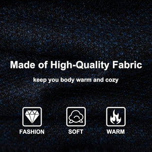 <span class=keywords><strong>Pull</strong></span> à <span class=keywords><strong>col</strong></span> <span class=keywords><strong>roulé</strong></span> pour <span class=keywords><strong>homme</strong></span>, basique pour l'hiver 2026, en maille unie, pour porter en sous-vêtement - Product Image 5