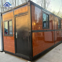 Vielseitiges 20-Fuß Vorgefertigtes Modulares Erweiterbares Faltbares Containerhaus Stahlkonstruktion Luxuriöses Design Schnelle Installation für