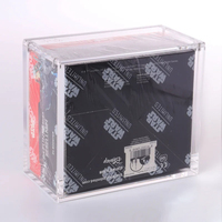 Présentoir de boîtier en acrylique pour Star Wars Unlimited Booster Box Booster Pack Étui en acrylique