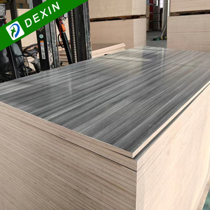 Produit personnalisé 3/8/10/18mm contreplaqué marin à face mélamine 1200x240/1220x2440 Melanie Flywood/ Sperrholz de Shandong - Product Image 2
