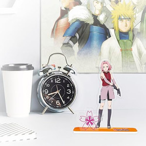 OEM ODM Anime Acrylic <span class=keywords><strong>Shippuden</strong></span> <span class=keywords><strong>Sakura</strong></span> 4 Figurine Modèle en Acrylique Support de Bureau Anime Manga Accessoires Cadeau Merchandising - Product Image 5