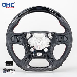 Volant personnalisé en fibre de carbone avec LED pour Chevrolet <span class=keywords><strong>Silverado</strong></span> 1500 Suburban 2014 <span class=keywords><strong>2015</strong></span> 2016 2017 2018 Chevy Tahoe - Product Image 1