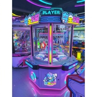 Distributeur automatique de peluches géantes, équipement de jeu d'arcade à monnayeur et lecteur de cartes pour centres commerciaux et parcs d'attractions